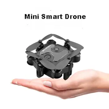Bezmaksas piegāde Mini Smart Dūkoņa Black Tehnoloģija Rotaļlietas Bērniem Smieklīgi Gaisa kuģa Dāvanu Saliekams Mazulis Lidmašīnas Izturīgs bezpilota lidaparātu nosūtīt VR