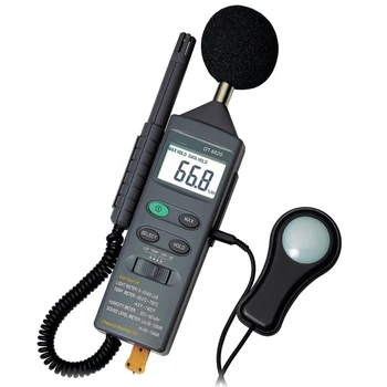 DT-8820 4in1 Daudzfunkciju Vides Mērītājs lux Illuminometer termometru, Higrometru, trokšņa līmenis Trokšņa mērītāju