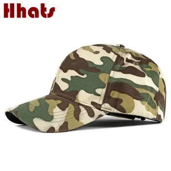 Camo beisbola cepure hip hop gadījuma iespiesti maskēties snapback cepure āra pārgājienu zvejas saules cepure hiphop vīriešiem trucket cepuri kaulu