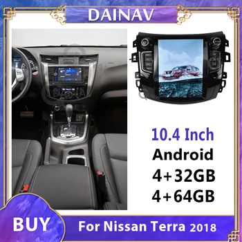 Android Auto Multimediju DVD Atskaņotāju Nissan Terra 2018 Auto Auto Radio Stereo Vertikāla Ekrāna Automašīnas Radio, GPS Navigācija