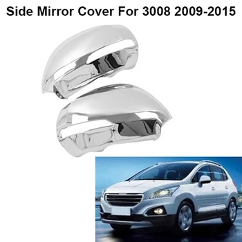 Automašīnas Atpakaļskata Spoguļa Vāka Sānu Spoguļa Vāciņš Melns, Par Peugeot 3008 2009-2015