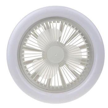 Griestu Ventilators ar LED Gaismas 3-Asmens Mājās Smart E27 Lampas Galvas Griestu Ventilators