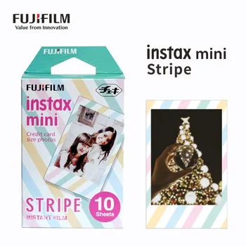 Fujifilm Instax Mini 11 Plēves Svītru Foto Papīrs Fuji tērzēšanas kamera 8/7s/11/25/50/70/90/sp-2/saite