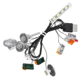 Rezerves 10242 MINI Cooper LED gaismas DIY Daļas, Auto Modelis, Dekoratīvās Lampas Rotaļlietas Piederumi