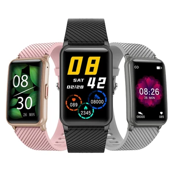 Smart Skatīties H96 Smartwatch 1.57 collu Krāsu Ekrāns Ūdensizturīgs IP67 Whatsapp Ziņu Atgādinājums Darbības Tracker IOS Android