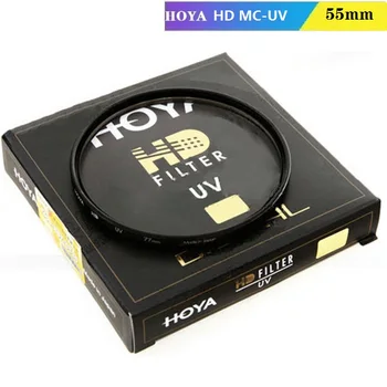 Hoya 55mm HD Digital UV Filter Augstas Izšķirtspējas Multi-Pārklājums pret Skrāpējumiem, par Nikon Canon Sony SLR Kameru Objektīvs