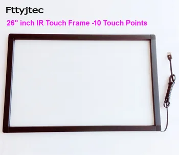Bezmaksas Piegāde! 26inch lcd displejs, touch screen infrasarkano 2 punkti IS touch panel