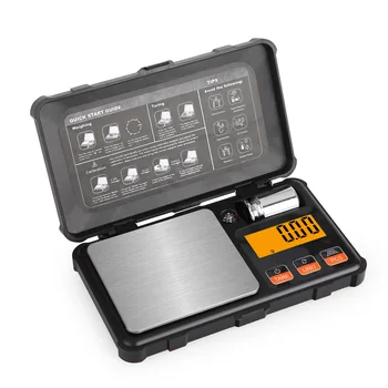 50g/0.001 g Mini Augstas Precizitātes Digitālo Elektronisko Mēroga Kabatā Pārnēsājama Rotaslietas Svari Svēršanas Svari Toolbox USB Uzlāde