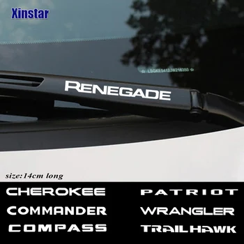 4gab Auto Tīrītājs Uzlīme Jeep Renegade Komandieris Wrangler JK TJ Cherokee Patriot Trail Vanags Kompasu Piederumi