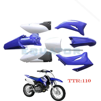 TTR110 Plastmasas Aptecētājs Ķermeņa Komplekts Yamaha TTR TTR110 110 2008 2009 2010 2011 2012 2013 2014 2015 & 110-200CC Netīrumi Velosipēds