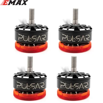 EMAX Pulsar 2207 1750KV 2450KV 3-6S LED Brushless Motor RC FPV Sacīkšu Dūkoņa TĀLVADĪBAS Ierīču