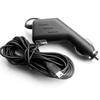 3m 5V 0.5 Automašīnu Mini USB Video ieraksti Izliektām Automašīnas Lādētājs Ostas Auto DVR Kamera, GPS, Video Ieraksti Melna Krāsa