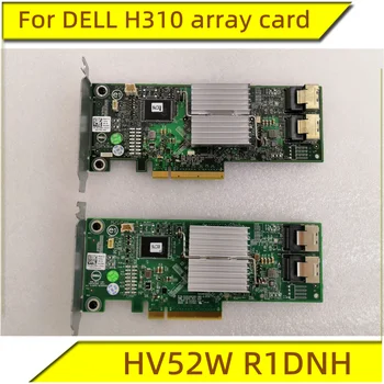 Sākotnējā DELL H310 bloku karte PCI-E neatkarīgu 6Gb bloku kartes HV52W R1DNH DELL server oriģinālo bloku kartes