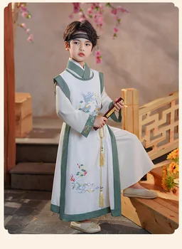 Bērni Jauno Gadu Seno Apģērbu Bookboy Studentu Kleita Zēns Puse Veic Fotogrāfija Drēbes Tautastērpā Ķīnas Skolas Apģērbtu