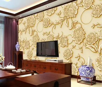 Custom tapetes sienām, 3d,3D reljefa efektu, Eiropas modelis lieli gleznojumi,dzīvojamā istaba, TV dīvāns sienas guļamistabā papel de parede