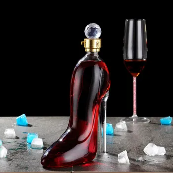750ml Augstiem Papēžiem Formas Hip Kolbas Radošo Vīna Karafi Romantiska Noslēgtā Viskija, Degvīna Pudele Deserta Vīna Pot Vīna Pudele