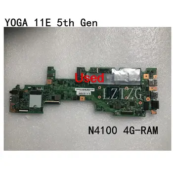 Izmantot Lenovo ThinkPad Jogas 11e 5th Gen Klēpjdatoru, Pamatplate (mainboard) CPU N4100 4G FRU 02DC243