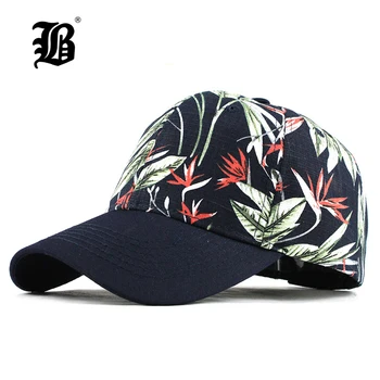 [FLB] Vīriešu un Sieviešu Beisbola cepure Snapback Drukāšanas Ziedi Pāris Cepures Kvalitātes Kokvilnas Vasaras Cepures Kaulu Adītas Cepures F352