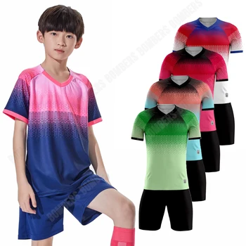 Bērnu Futbola Svīteri Zēnu un meiteņu Futbola Apģērbu Komplekti, jauniešu futbola komplekti, mācību komplektu Zēniem meitene Futbola treniņu Formas tērpu
