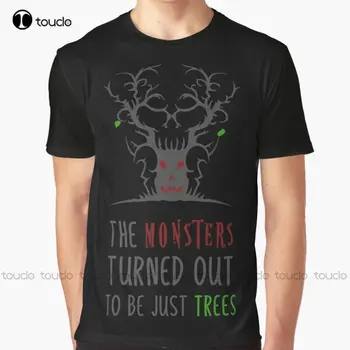 Monstriem Izrādījās Tikai Trees_6 Grafiskais T-Krekls Smieklīgi, T Krekli Vīriešiem Pieaugušo Humors Radošo Smieklīgi Tee Ziemassvētku Dāvanu