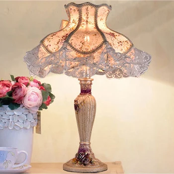 Ziemeļvalstu Rozā Princese Galda Lampas Guļamistabas Gultas Lampa Sveķu Vintage Galda Gaismas Mūsdienu Mājas Dekoru Iekštelpu Apgaismojums Luminaria