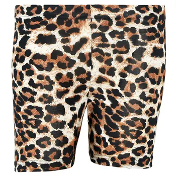 Zecmos Modes Leopard Bikses Sieviešu Bāze Šorti Fitnesa Bikses, Sieviešu Ikdienas Izdilis Stretch Bikses