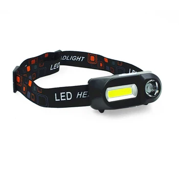 LED Lukturis 3W Portatīvo Spēcīgs COB USB Lādējamu Lukturu Akumulatora Ūdensizturīgs Vadītājs Lāpu Galvas Lampas Piederumi