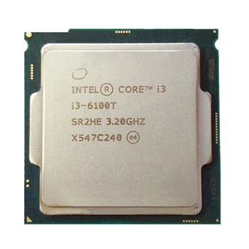 Intel Core i3-6100T i3 6100T 3.2 GHz Dual-Core Quad-Diegi CPU Procesors 3M 35W LGA 1151