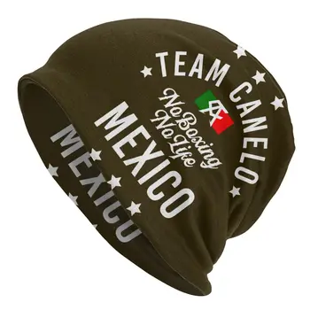 Pieaugušo Vīriešu Adīt Cepuri Komanda Canelos Alvarez Meksika Būtiski Sunīti Cepures saules cepures R257 Jaunums Unisex Adīšanas Hat