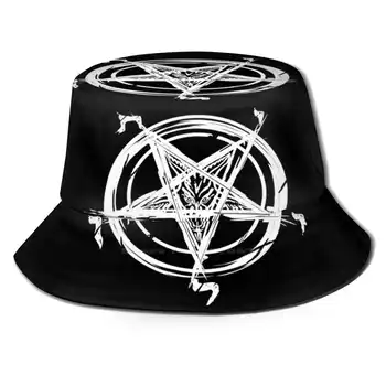 Sātana Pentagramma Unisex Vasaras Klp Saules Cepure Sātans Sātana Pentagramma Velna Sātanisko Baphomet Satanas Diable Kolsab Lucifers