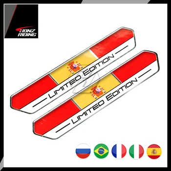 Spānija Itālija Francija Krievijas Karoga Limited Edition Uzlīme par Aprilia Ducati MONSTER Benelli par Vespa Uzlīmēm