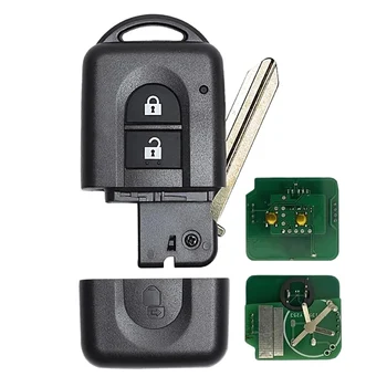 Auto Keyless Ieceļošanas Tālvadības Atslēga ar 2 Pogu 433MHz ID46 Mikroshēmu Pathfinder 285E34X00A 285E3EB30A