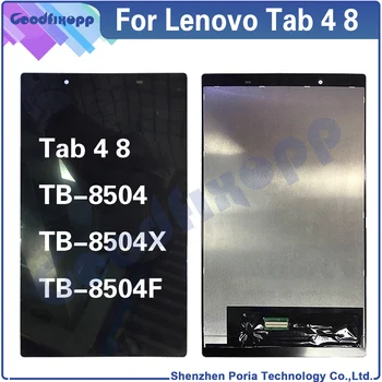 Lenovo Cilnes 4 8504 TB-8504 LCD Displejs, Touch Screen Digitizer Montāža Tab4 TB-8504X TB-8504F Ekrāna Replacemen